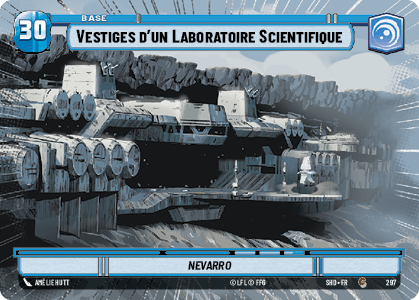Vestiges d'un Laboratoire Scientifique