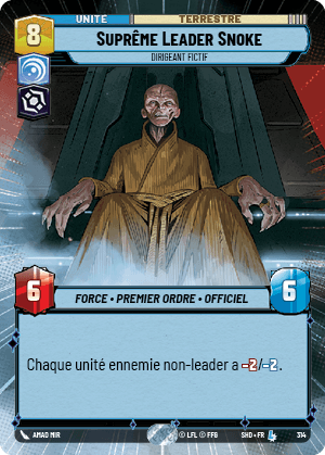 Suprême Leader Snoke
