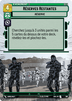 Réserves Restantes