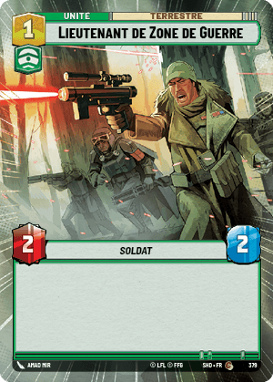 Lieutenant de Zone de Guerre