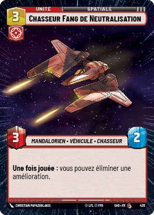 Chasseur Fang de Neutralisation
