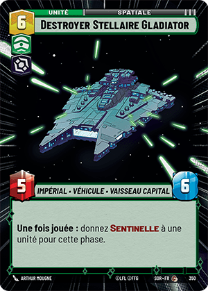 Destroyer Stellaire Gladiator
