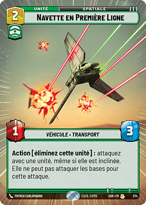 Navette en Première Ligne
