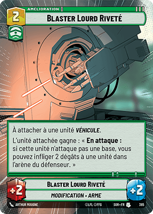 Blaster Lourd Riveté