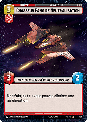 Chasseur Fang de Neutralisation
