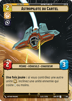 Astropilote du Cartel