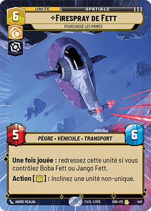 Firespray de Fett