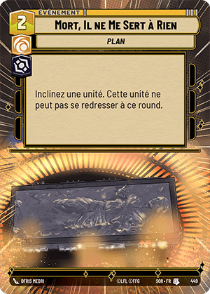 Mort, Il ne Me Sert à Rien