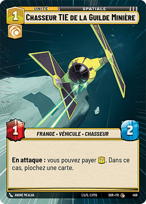 Chasseur TIE de la Guilde Minière