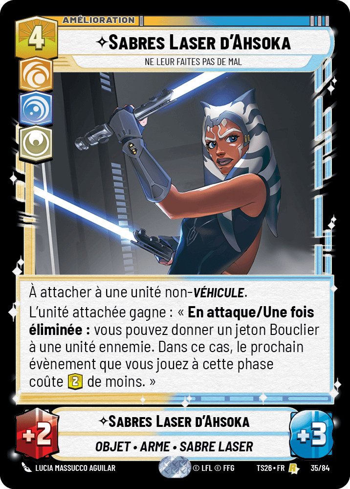 Sabres Laser d'Ahsoka