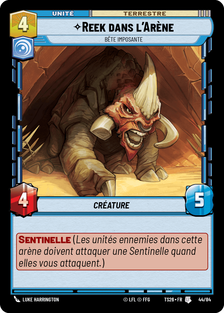 Reek dans l'Arène