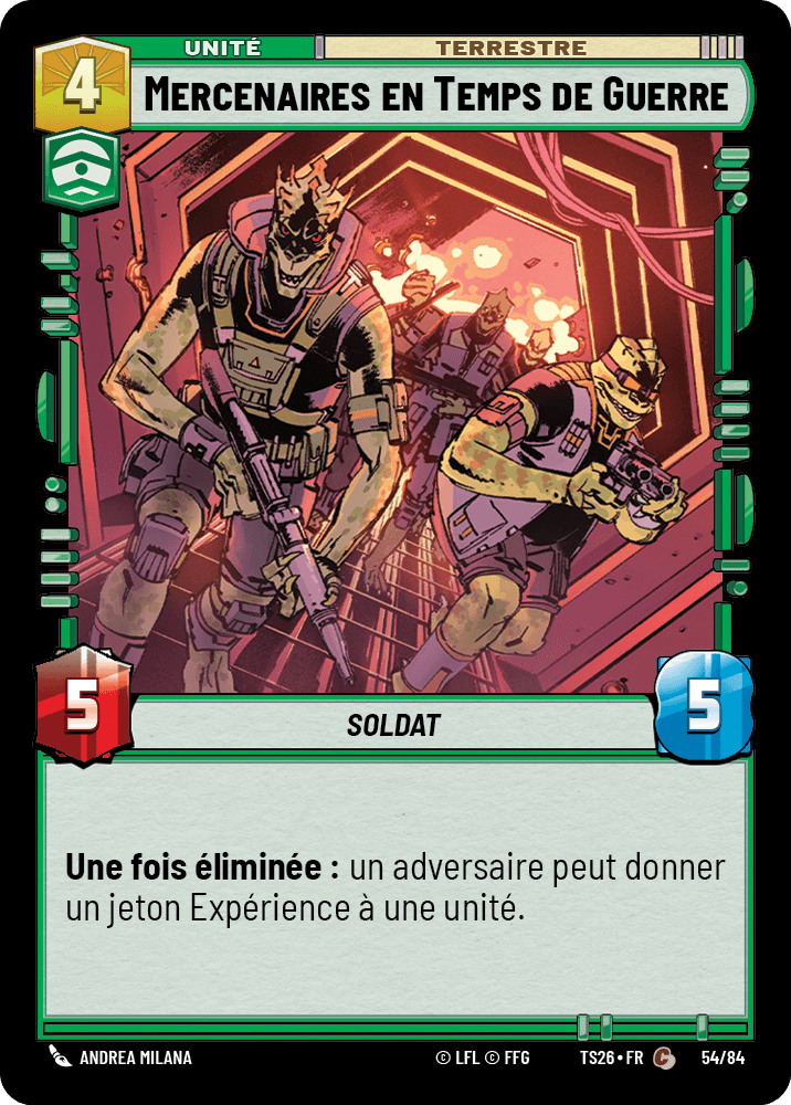 Mercenaires en Temps de Guerre
