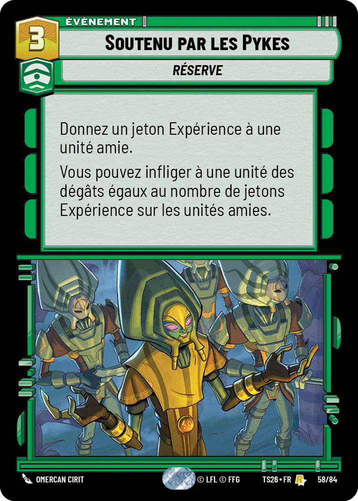 Soutenu par les Pykes