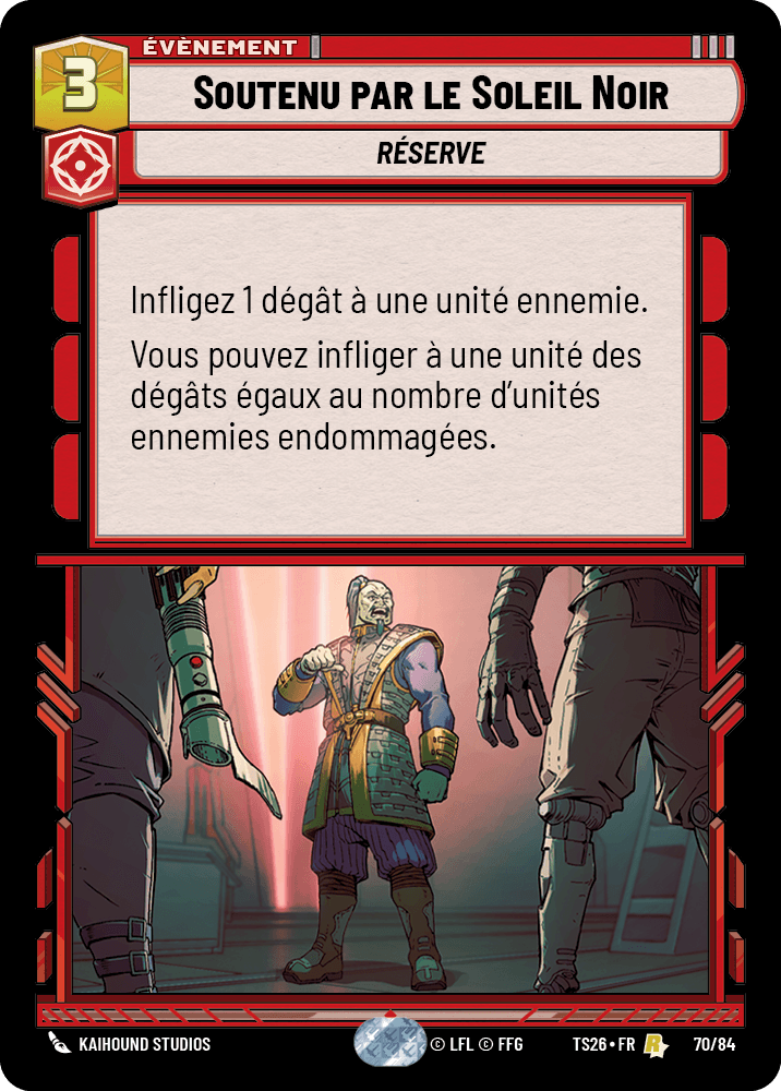 Soutenu par le Soleil Noir