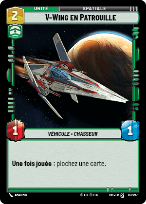 V-Wing en Patrouille