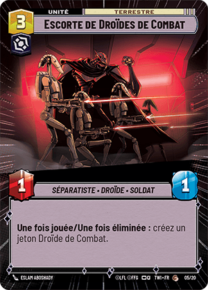Escorte de Droïdes de Combat