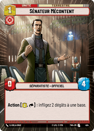 Sénateur Mécontent