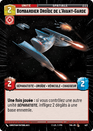 Bombardier Droïde de l'Avant-Garde