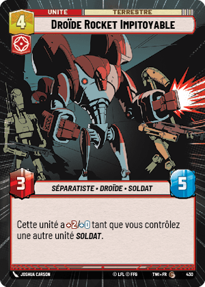 Droïde Rocket Impitoyable