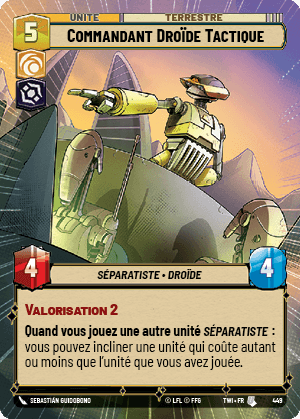 Commandant Droïde Tactique