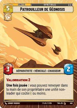 Patrouilleur de Géonosis