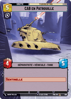 CAB en Patrouille