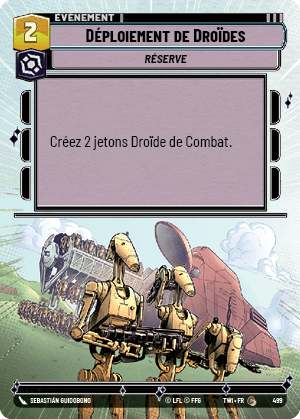 Déploiement de Droïdes
