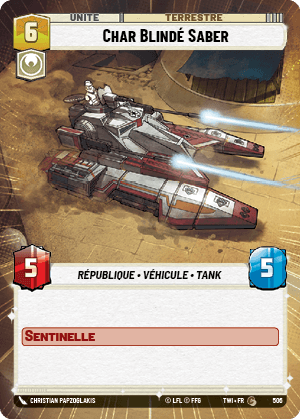 Char Blindé Saber